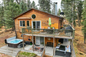 Pinetop Cabin Hot Tub BBQ Arcade Scenic Escape